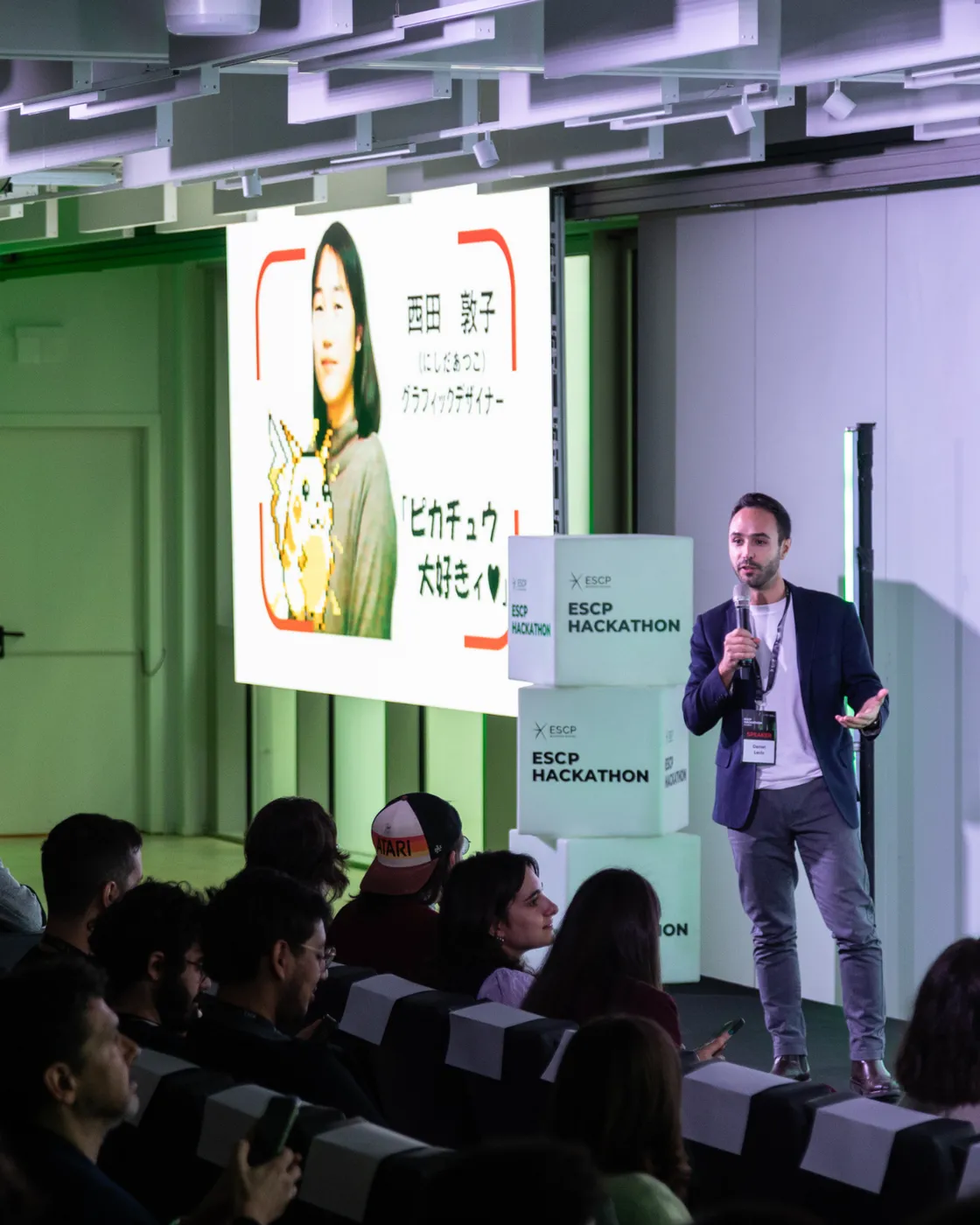 ESCP Hackathon, speech